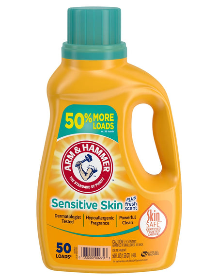 Arm & Hammer Sensitive Skin Detergent Fresh Scent (50 oz)