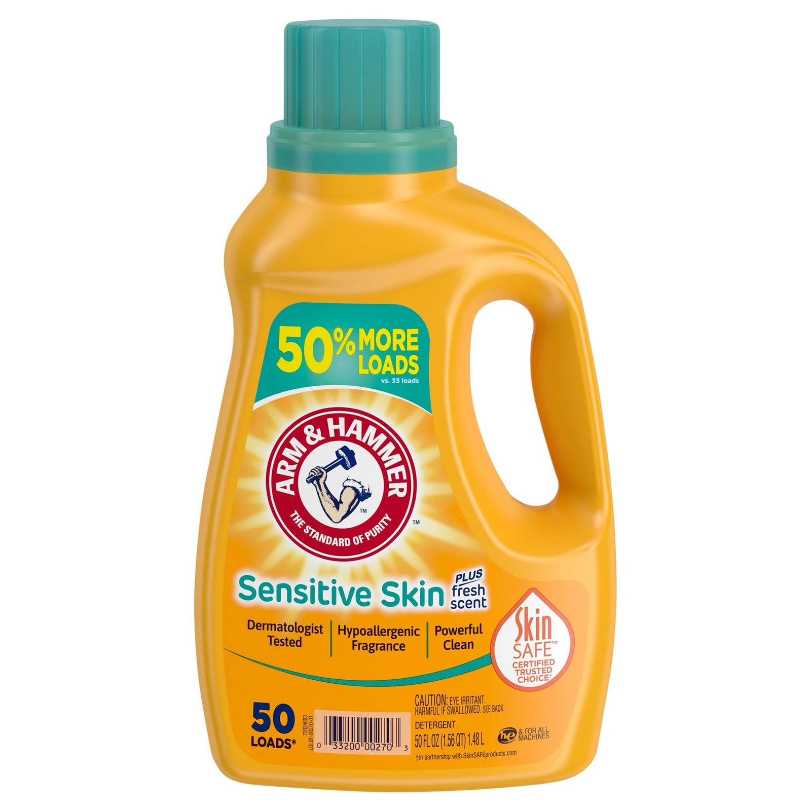 Arm & Hammer Sensitive Skin Detergent Fresh Scent (50 oz)