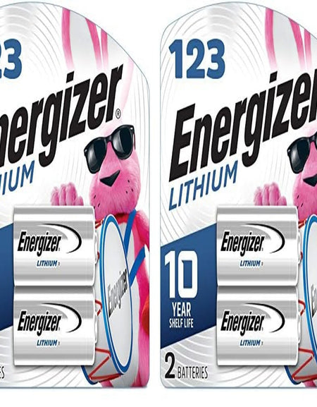 Energizer 3V Lithium Batteries (2 Count, 2 Pack)