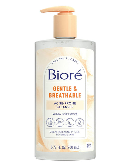 Biore Gentle Acne Face Wash (6.77 oz)