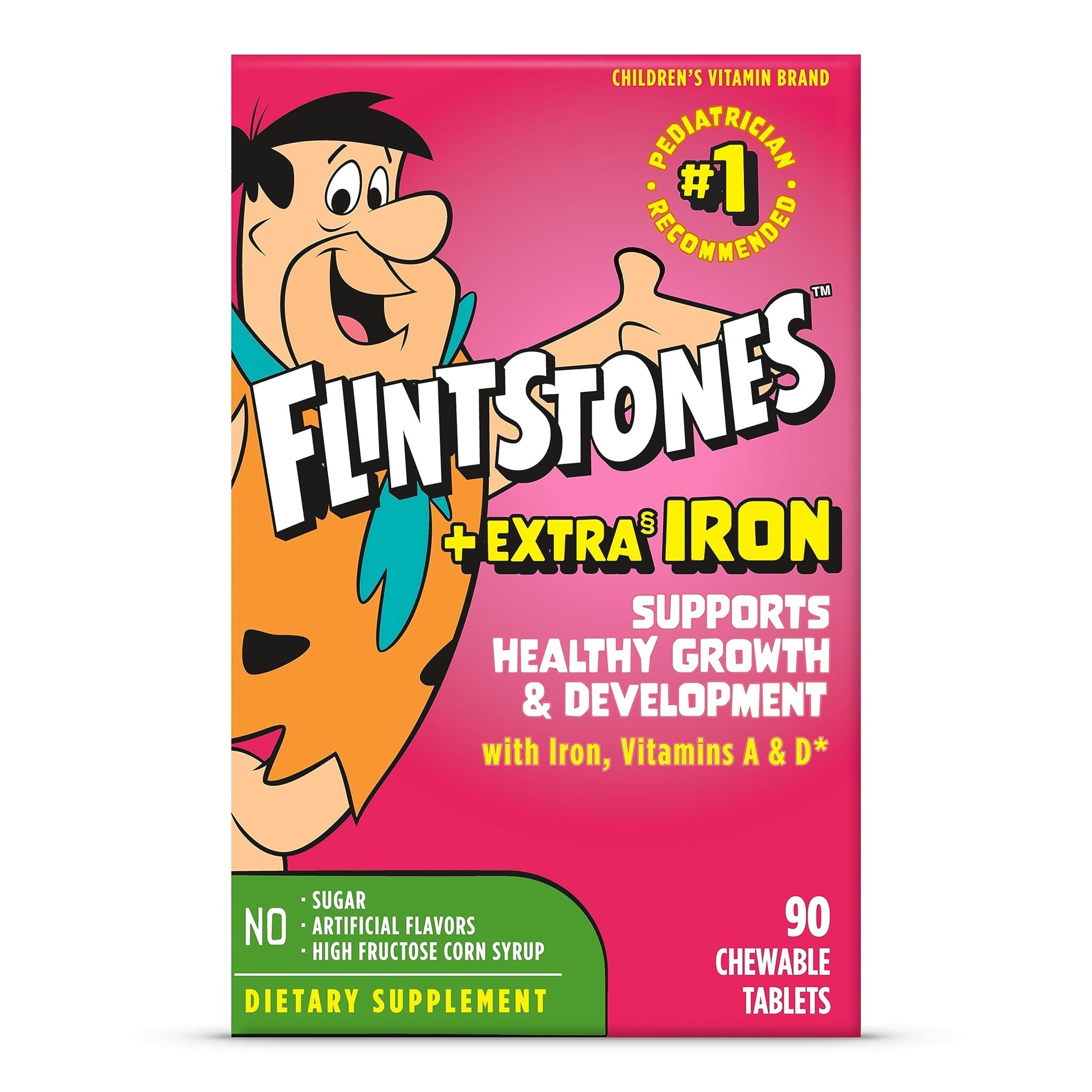 Flintstones Kids Multivitamin with Iron (90 Count)