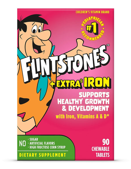 Flintstones Kids Multivitamin with Iron (90 Count)
