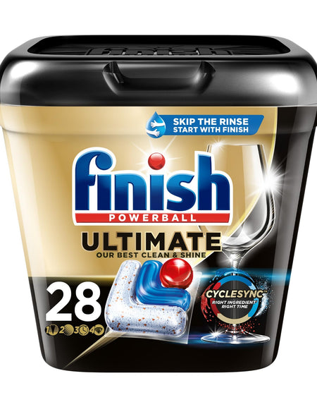 Finish Ultimate Dishwasher Detergent Tabs (28 ct)