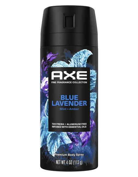 AXE Body Spray Blue Lavender (4 oz)