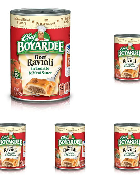 Chef Boyardee Beef Ravioli (15 oz, 5 ct)