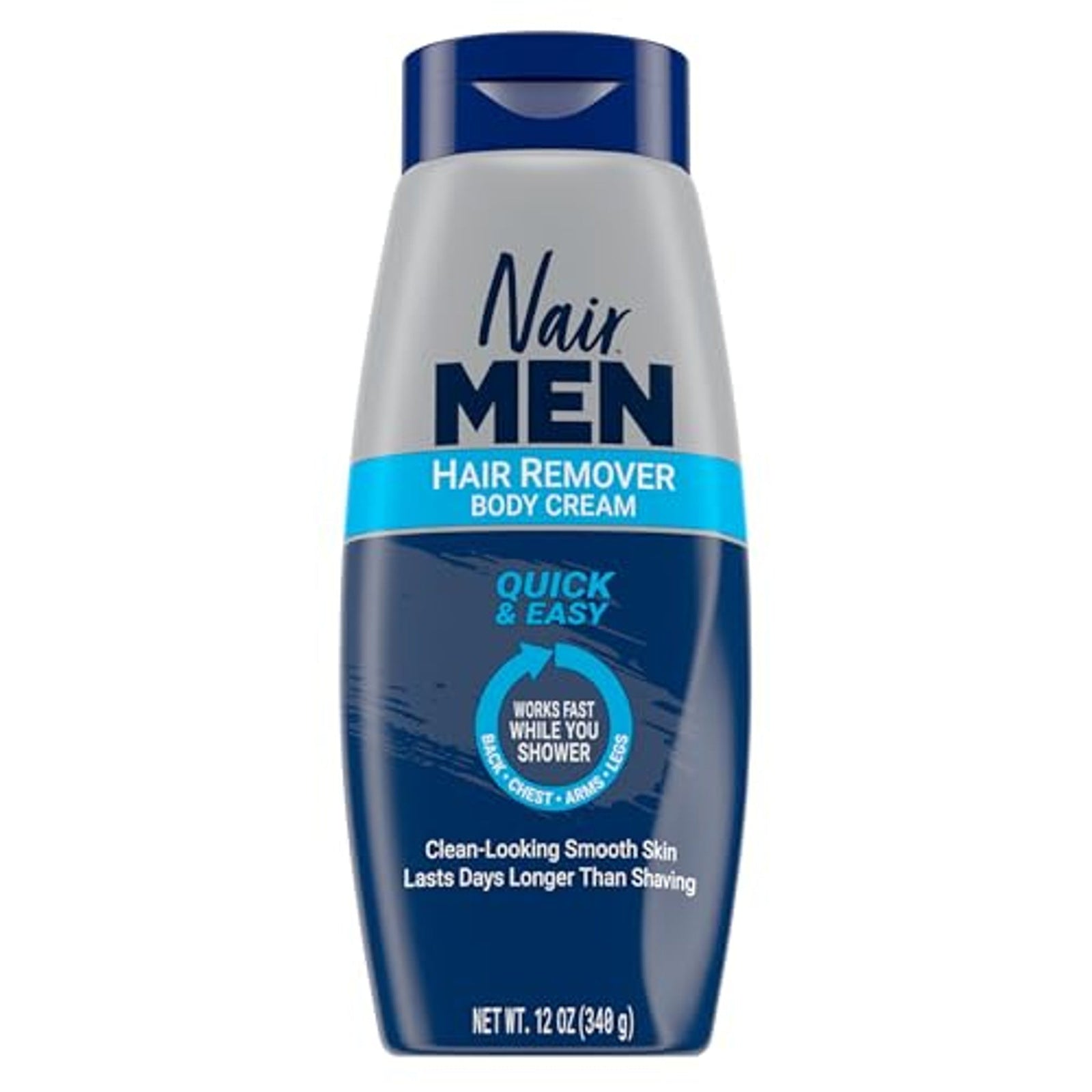 Nair Men Body Hair Remover Cream (12 oz)