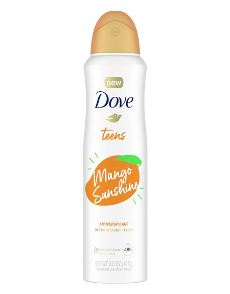 Dove Teens Dry Spray Mango Sunshine (3.8 oz)