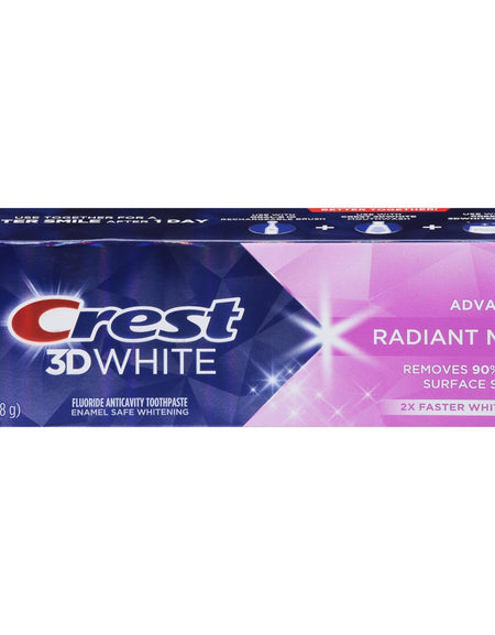 Crest 3D White Radiant Mint Toothpaste (2.4 oz)