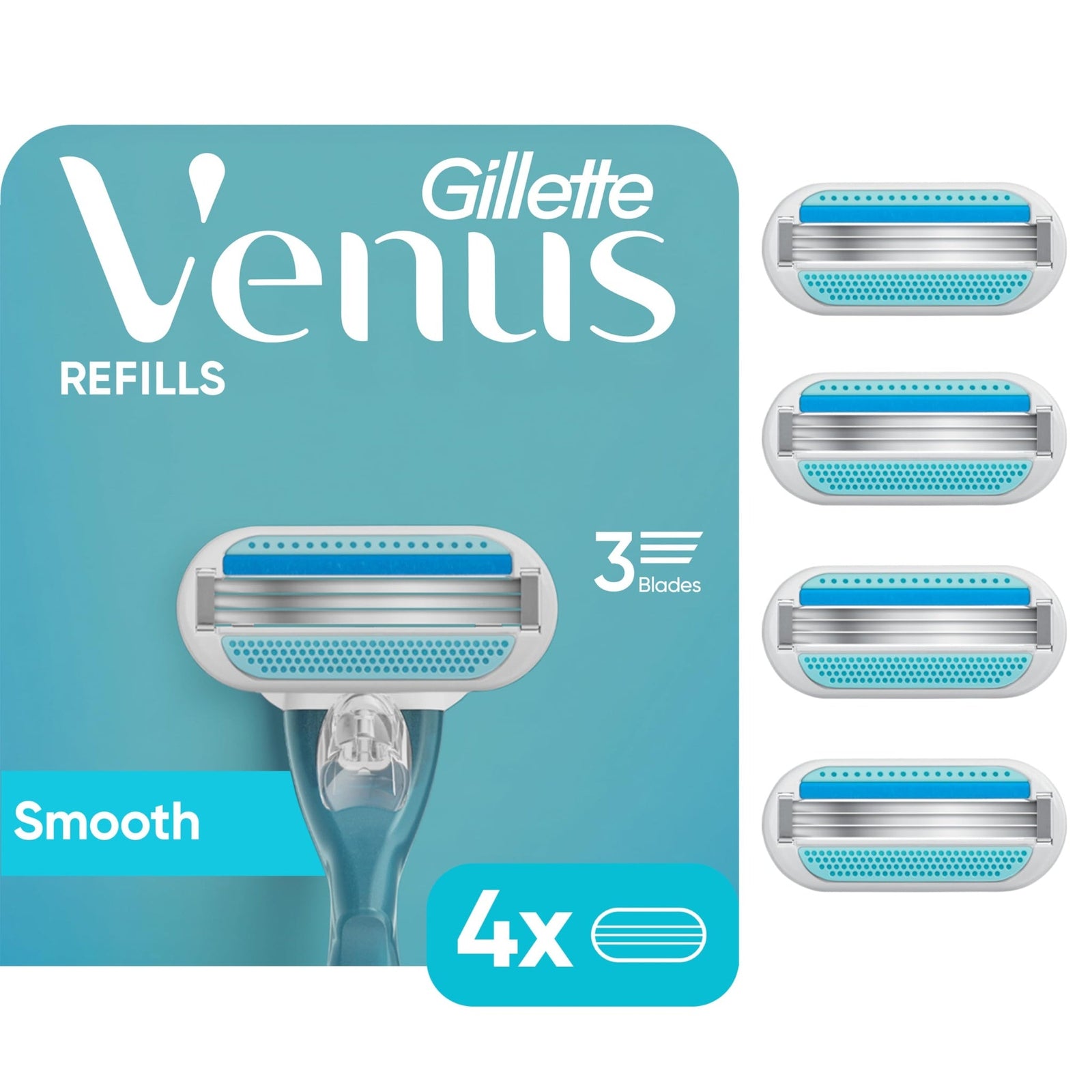 Gillette Venus Razor Refills (4 Count)