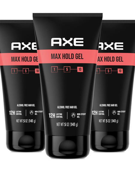 AXE Hair Styling Gel Max Hold (5 oz, 3 Pack)