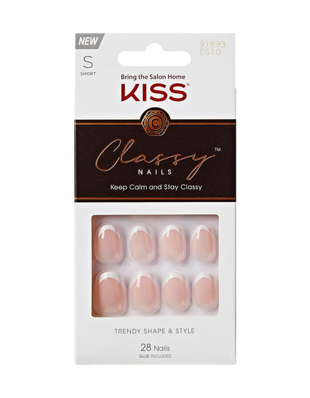 KISS Classy Press-On Nails Exclusive Only (28 Nails)