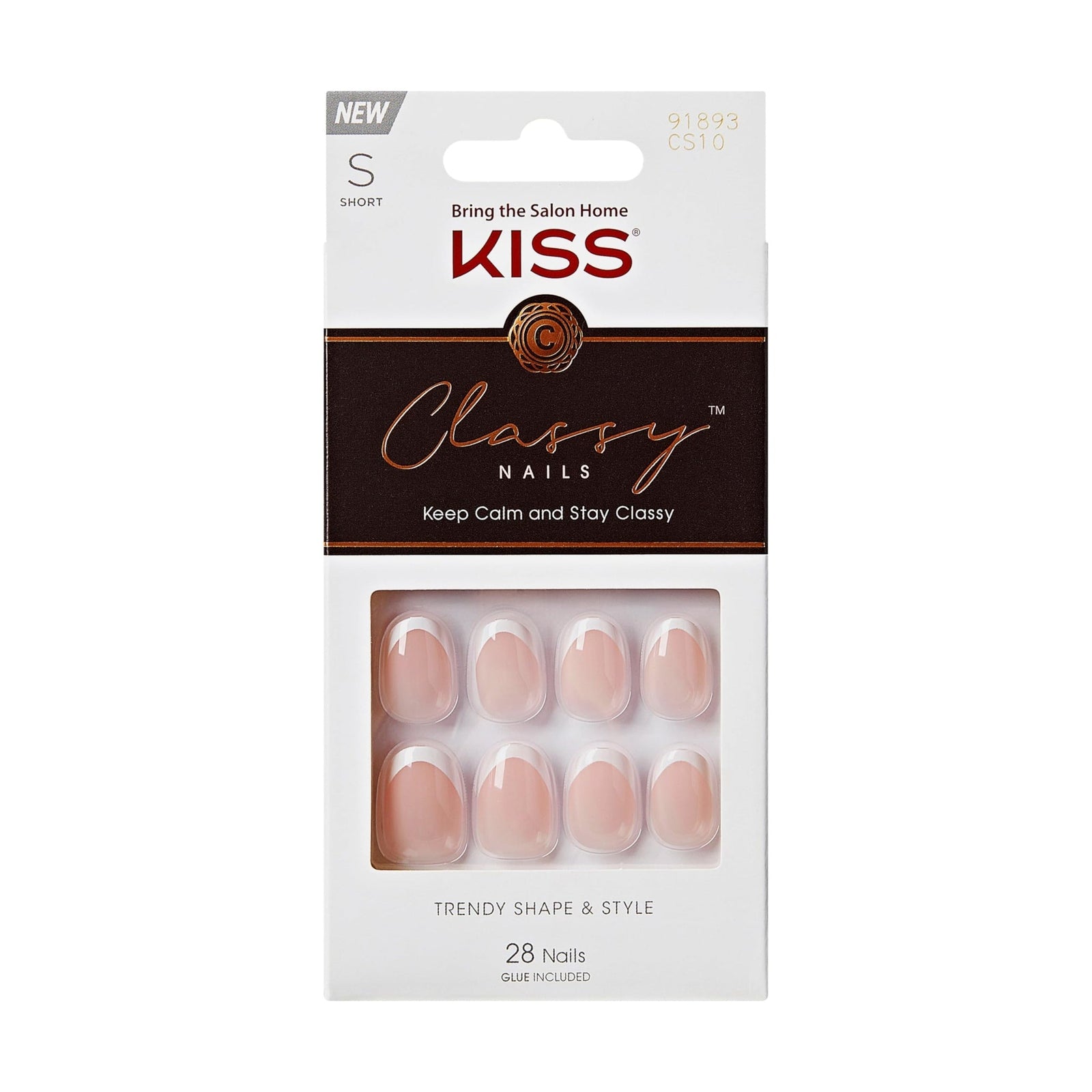 KISS Classy Press-On Nails Exclusive Only (28 Nails)