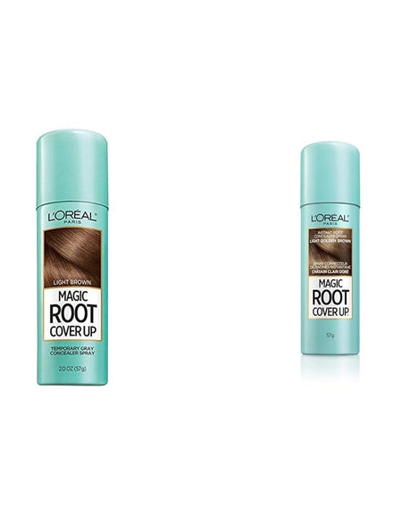 L'Oreal Magic Root Cover Up Light Brown Duo (2 oz)