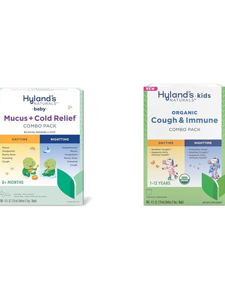 Hyland's Baby Cold & Kids Cough Combo Pack
