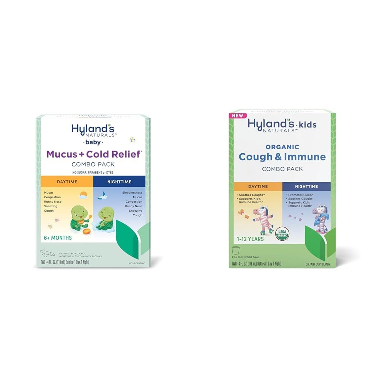 Hyland's Baby Cold & Kids Cough Combo Pack