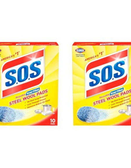 S.O.S Steel Wool Soap Pads (10 ct)