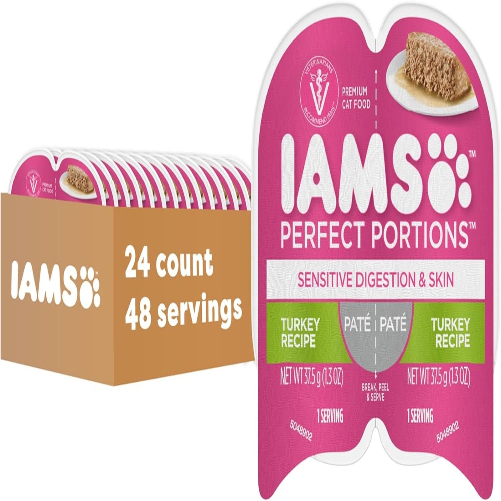 Iams Wet Cat Food Sensitive Turkey (2.6 oz Twin Pack)