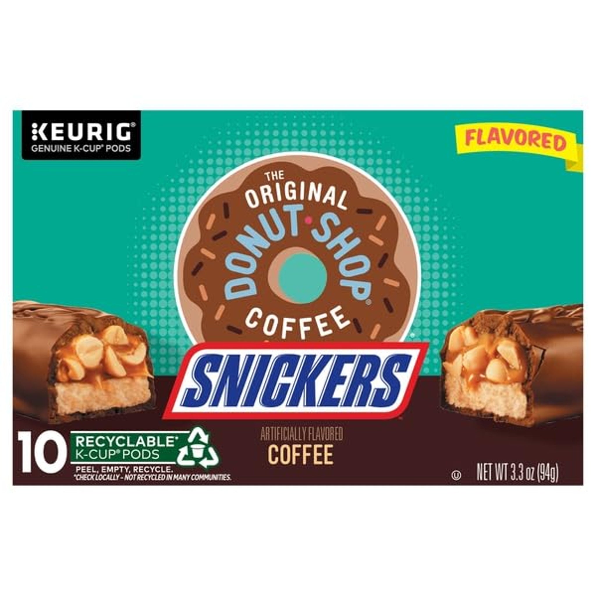 Donut Shop Snickers K-Cup Pods (10 ct)
