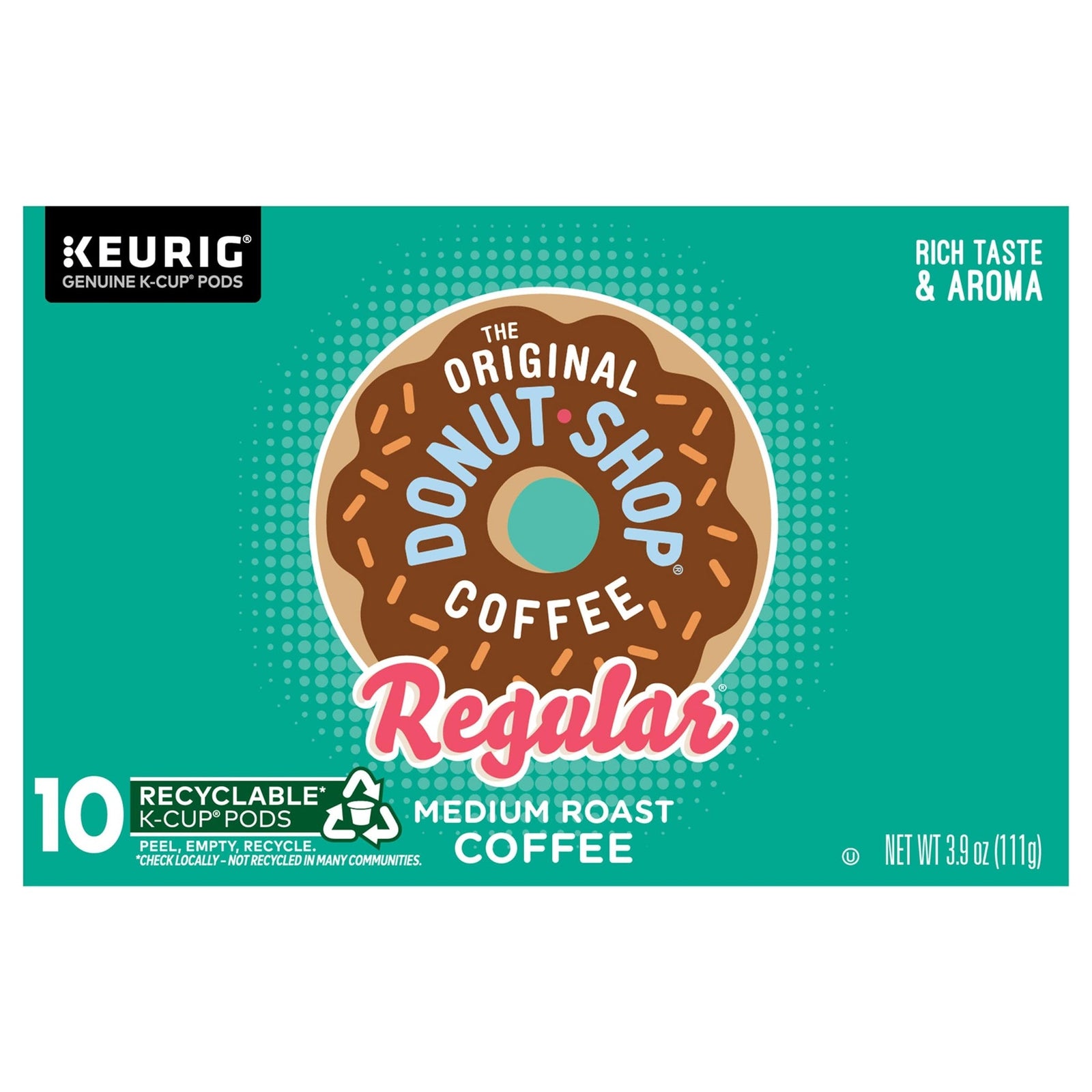 Donut Shop Regular K-Cup Pods (10 ct)