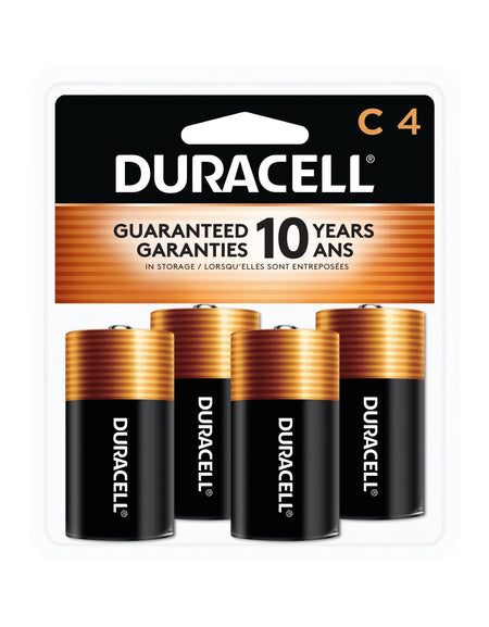 Duracell C Batteries (4 Pack)