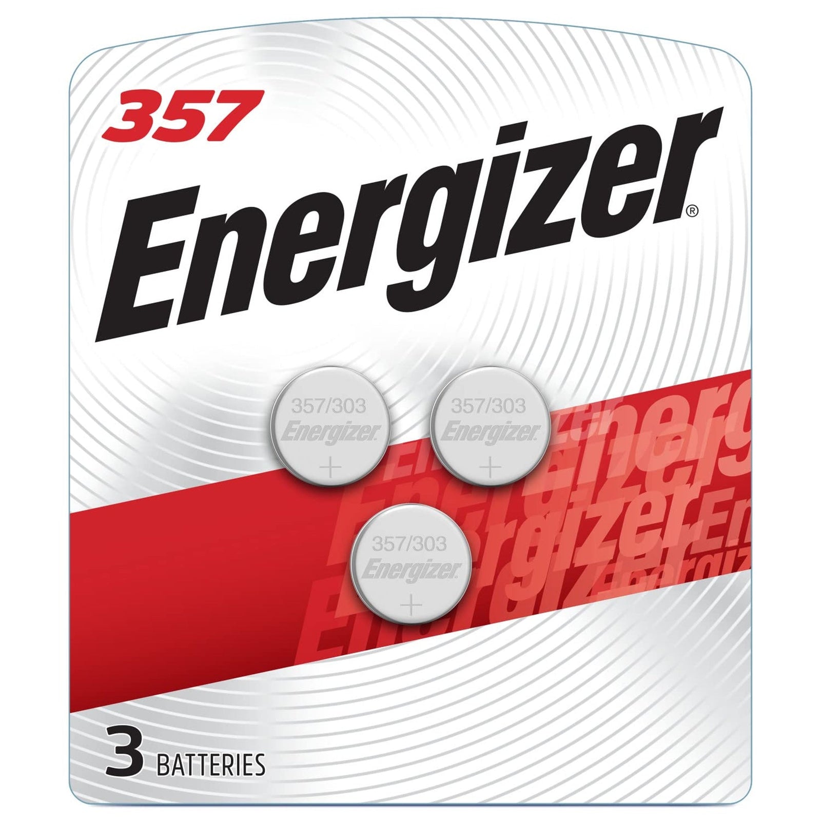 Energizer 357/303 Button Cell Batteries (3 Pack)