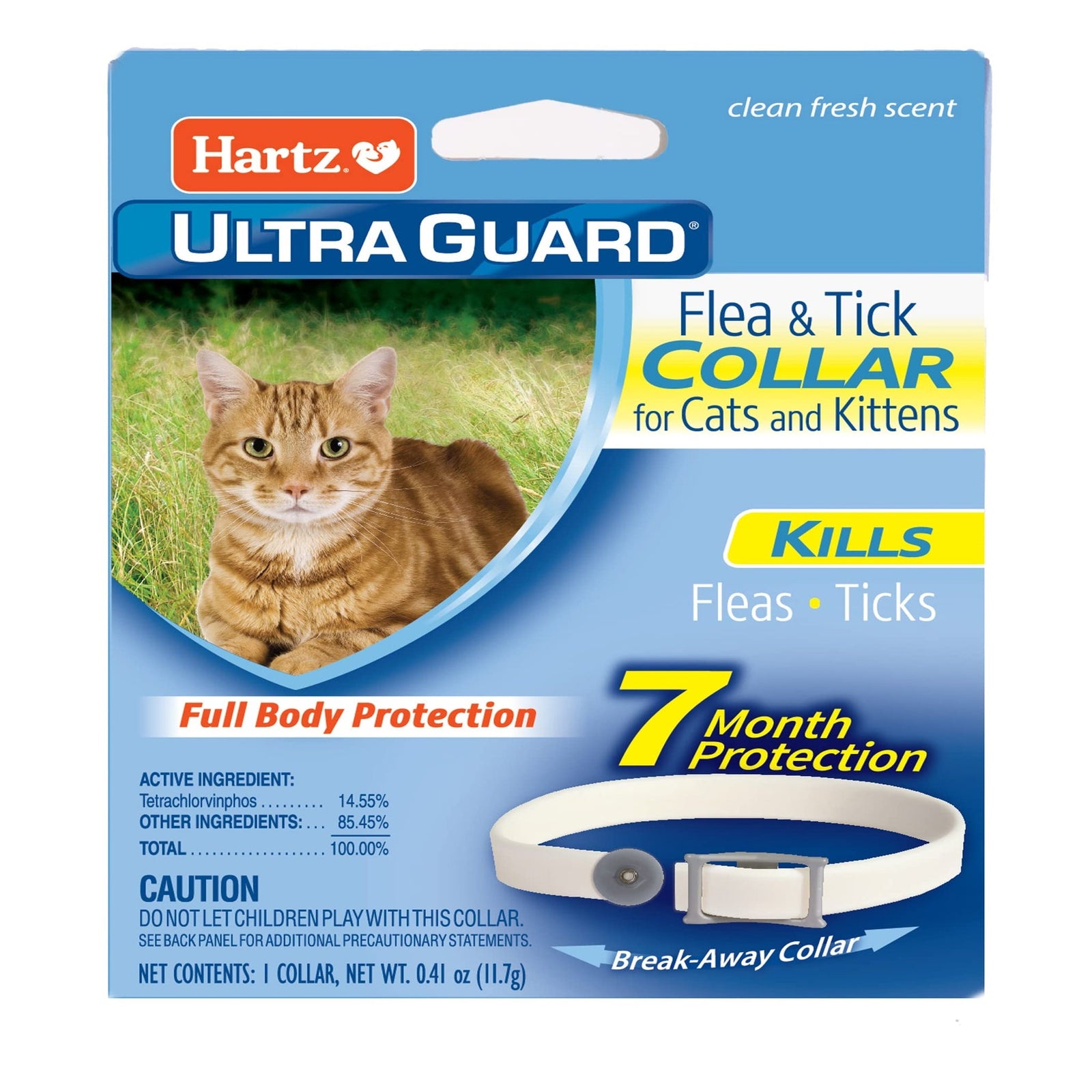 Hartz UltraGuard Flea & Tick Collar for Cats (7 Month)