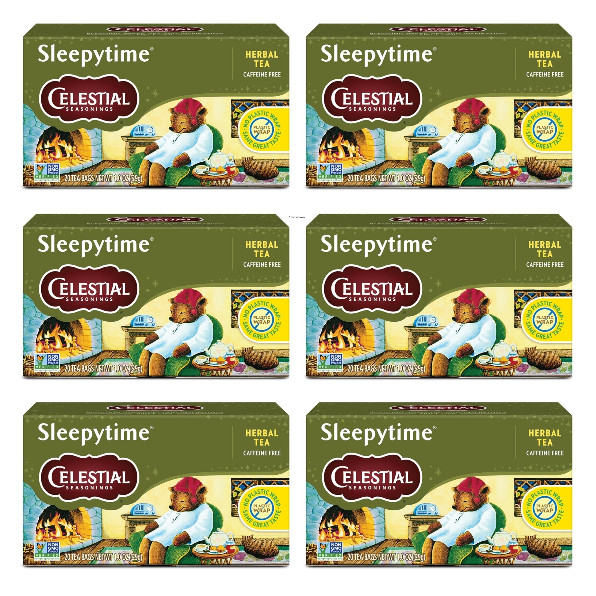 Celestial Seasonings Sleepytime Tea (20 Bags, 6 Pack)