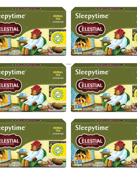 Celestial Seasonings Sleepytime Tea (20 Bags, 6 Pack)