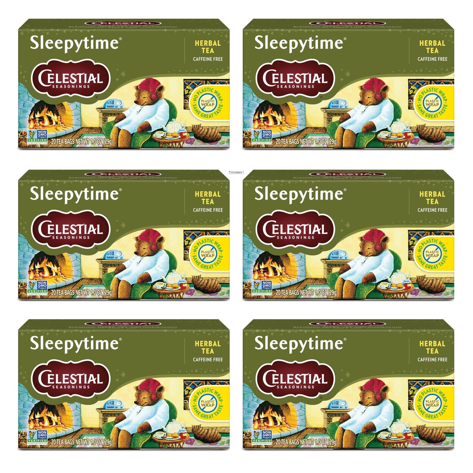 Celestial Seasonings Sleepytime Tea (20 Bags, 6 Pack)