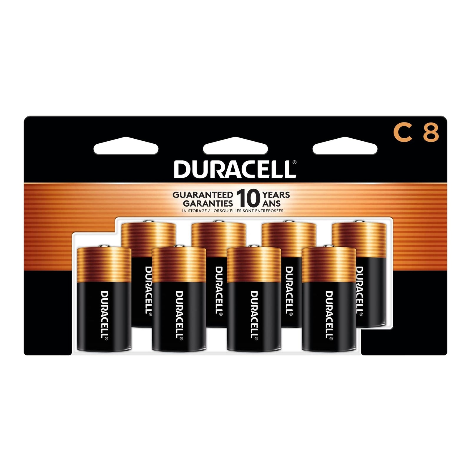 Duracell Coppertop C Batteries (8 Count)