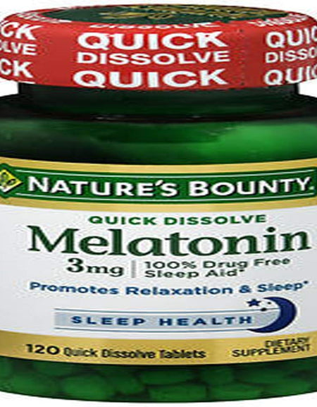 Nature's Bounty Melatonin Quick Dissolve (120 Count)