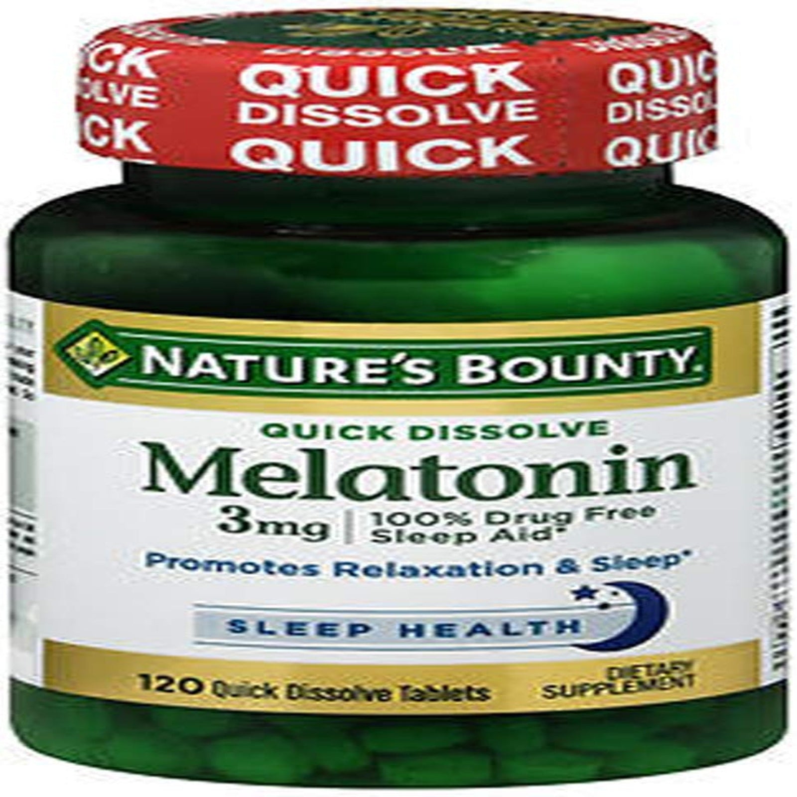 Nature's Bounty Melatonin Quick Dissolve (120 Count)