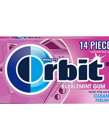 Orbit Bubblemint Gum (14 Pieces)