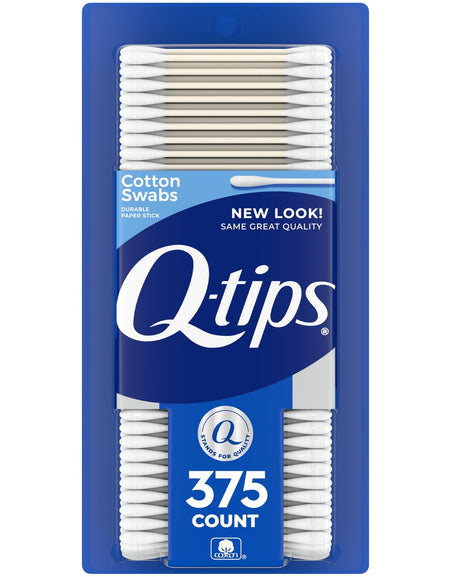 Q-tips Cotton Swabs (375 Count)