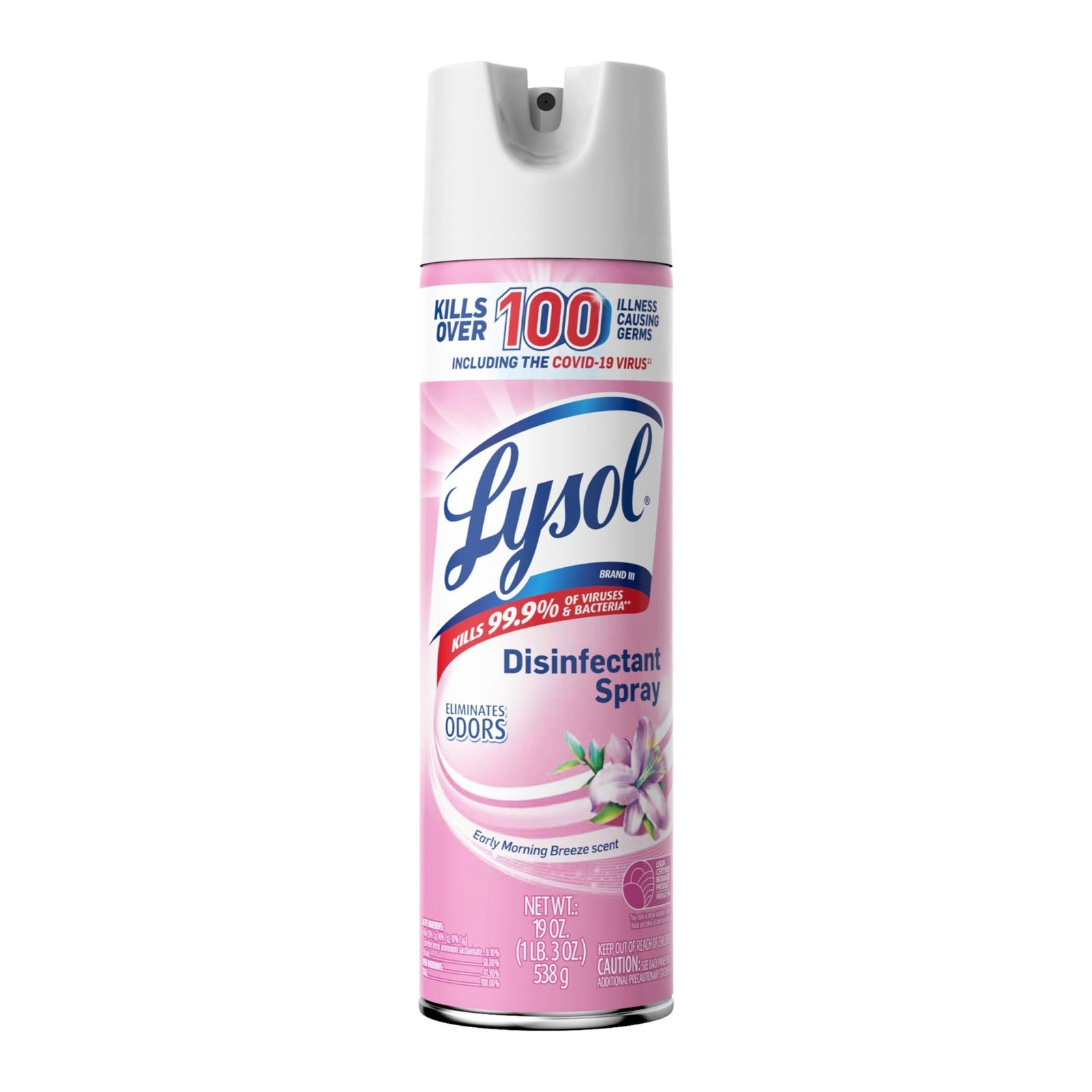 Lysol Disinfectant Spray Early Morning Breeze (19 oz)