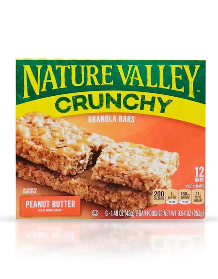 Nature Valley Crunchy Granola Bars Peanut Butter (8.94 oz, 12 ct)