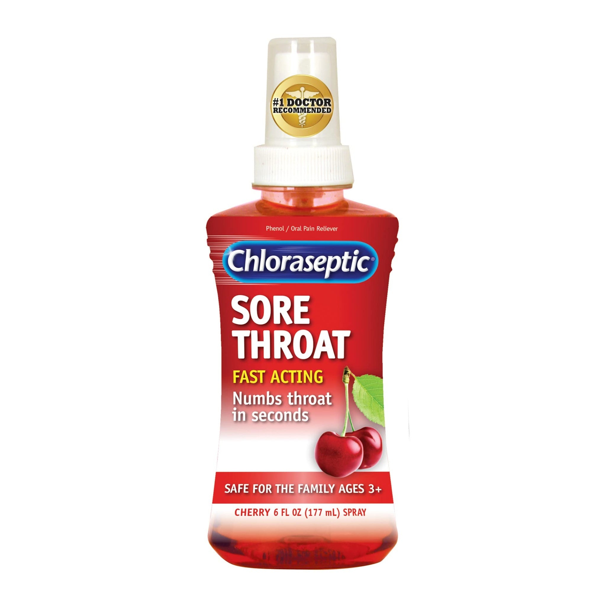 Chloraseptic Sore Throat Spray Cherry (6 oz)
