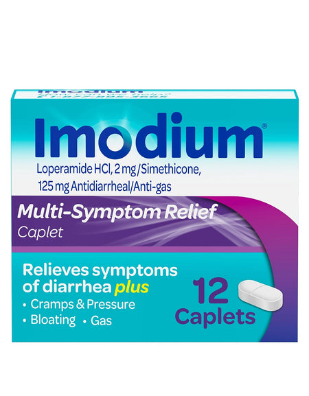 Imodium Multi-Symptom Relief Caplets (12 ct)