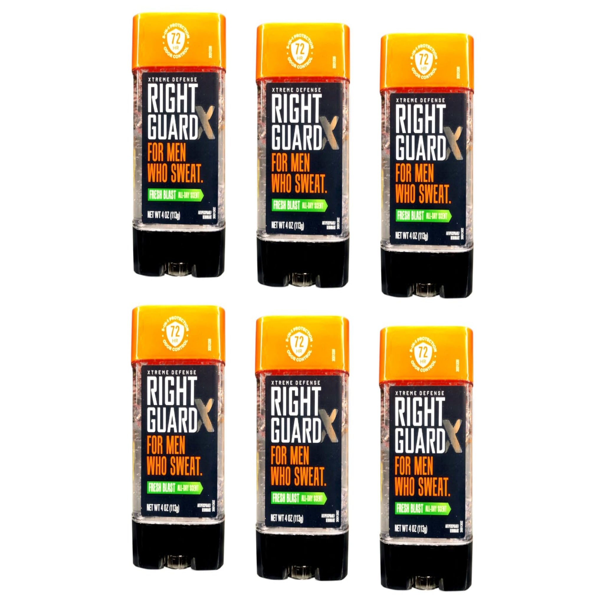 RGX Defense 5 Antiperspirant Gel Fresh Blast (4 oz)