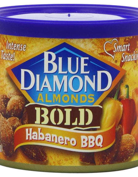 Blue Diamond Almonds Habanero BBQ (6 oz, 6 Pack)