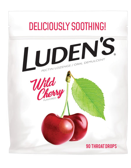 Ludens Throat Drops Wild Cherry (90 Count)