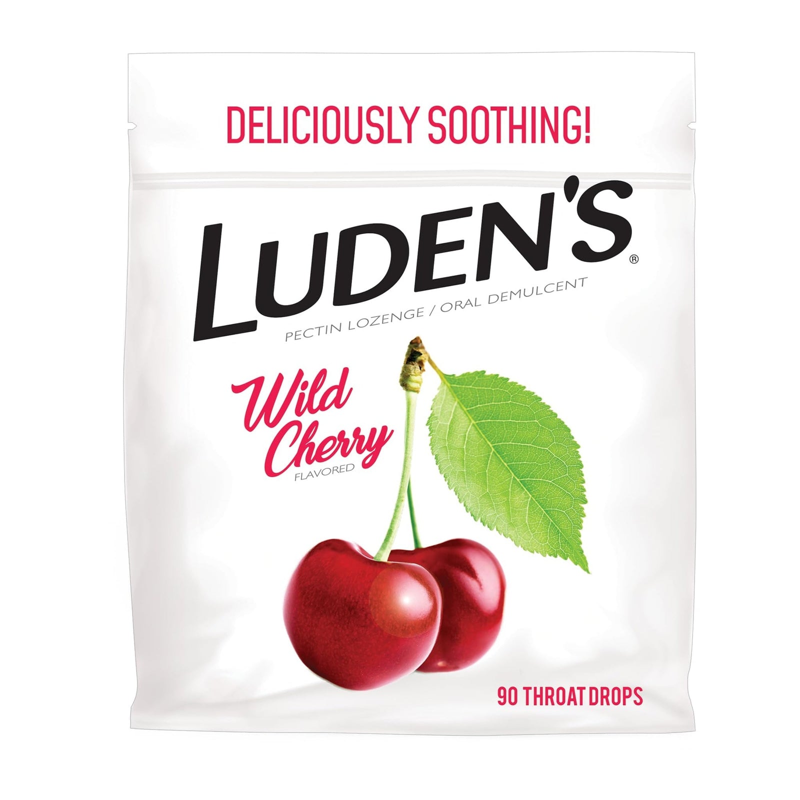 Ludens Throat Drops Wild Cherry (90 Count)