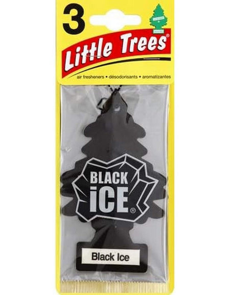 Little Trees Air Freshener Black Ice (3 Count)