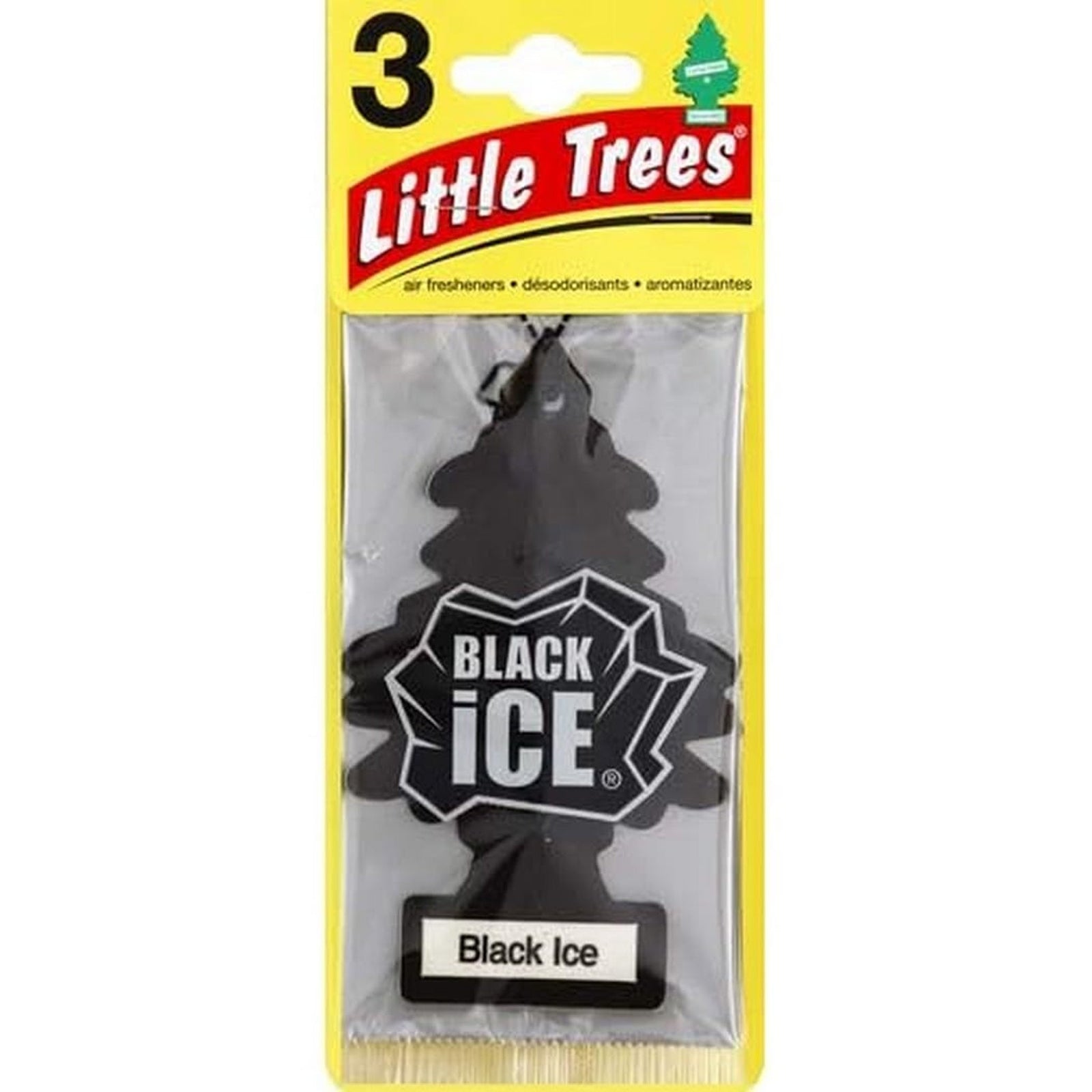 Little Trees Air Freshener Black Ice (3 Count)