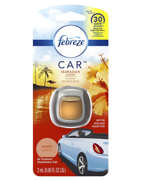 Febreze Car Air Freshener Hawaiian Aloha (0.06 oz)