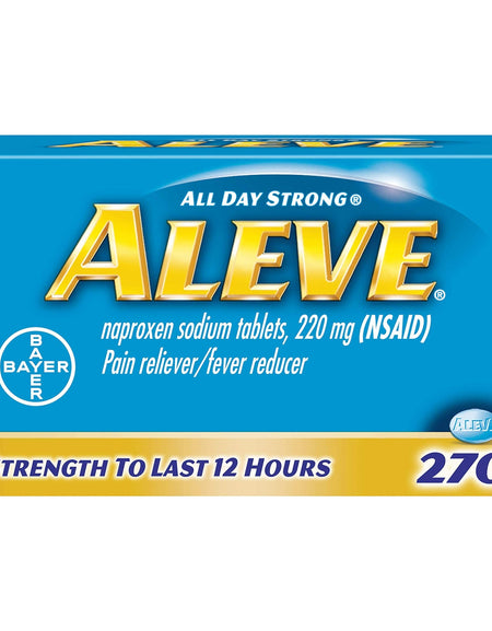 Aleve Pain Reliever Caplets 220 mg (270 Count)