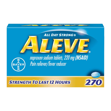 Aleve Pain Reliever Caplets 220 mg (270 Count)