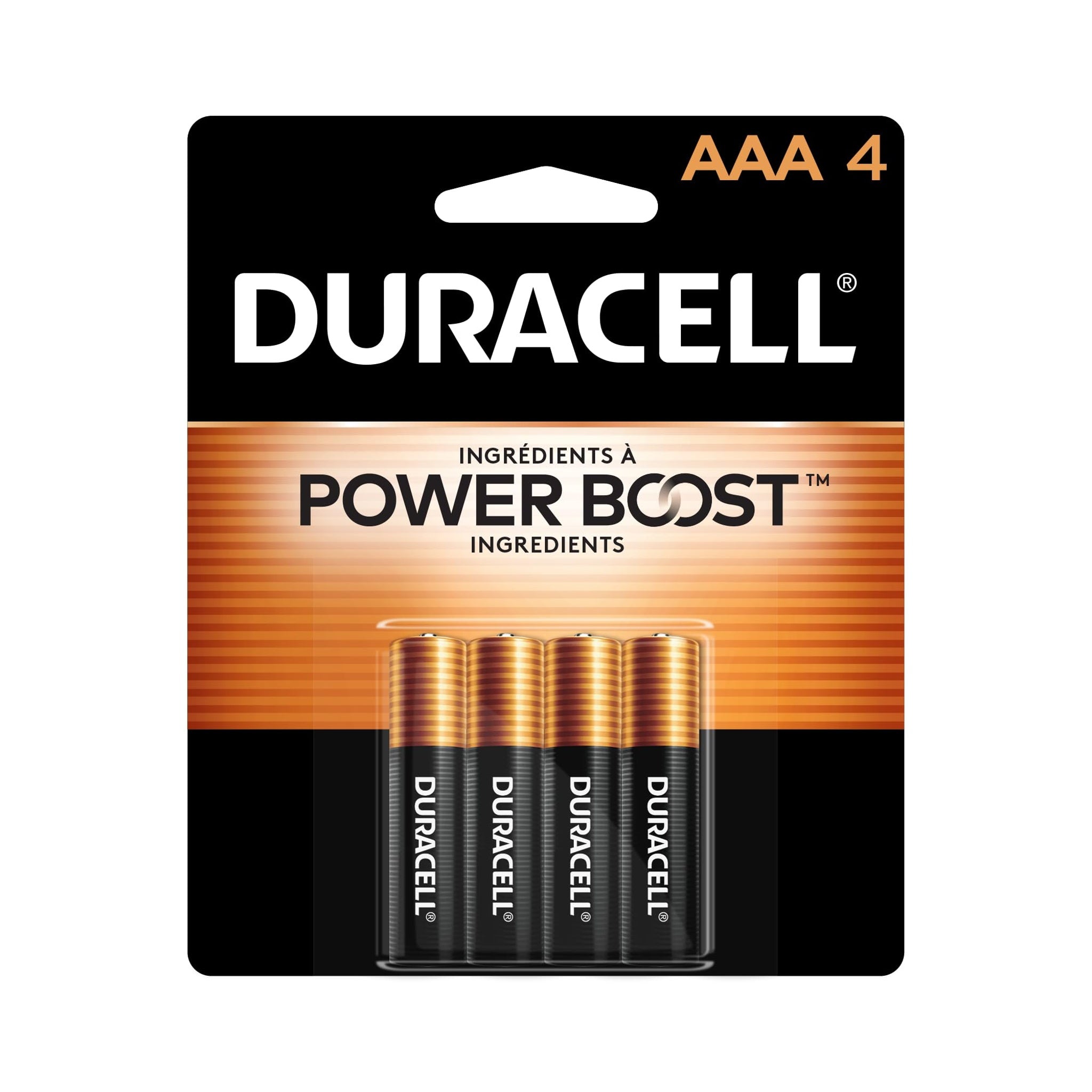 Duracell Coppertop AAA Batteries (4 Pack)