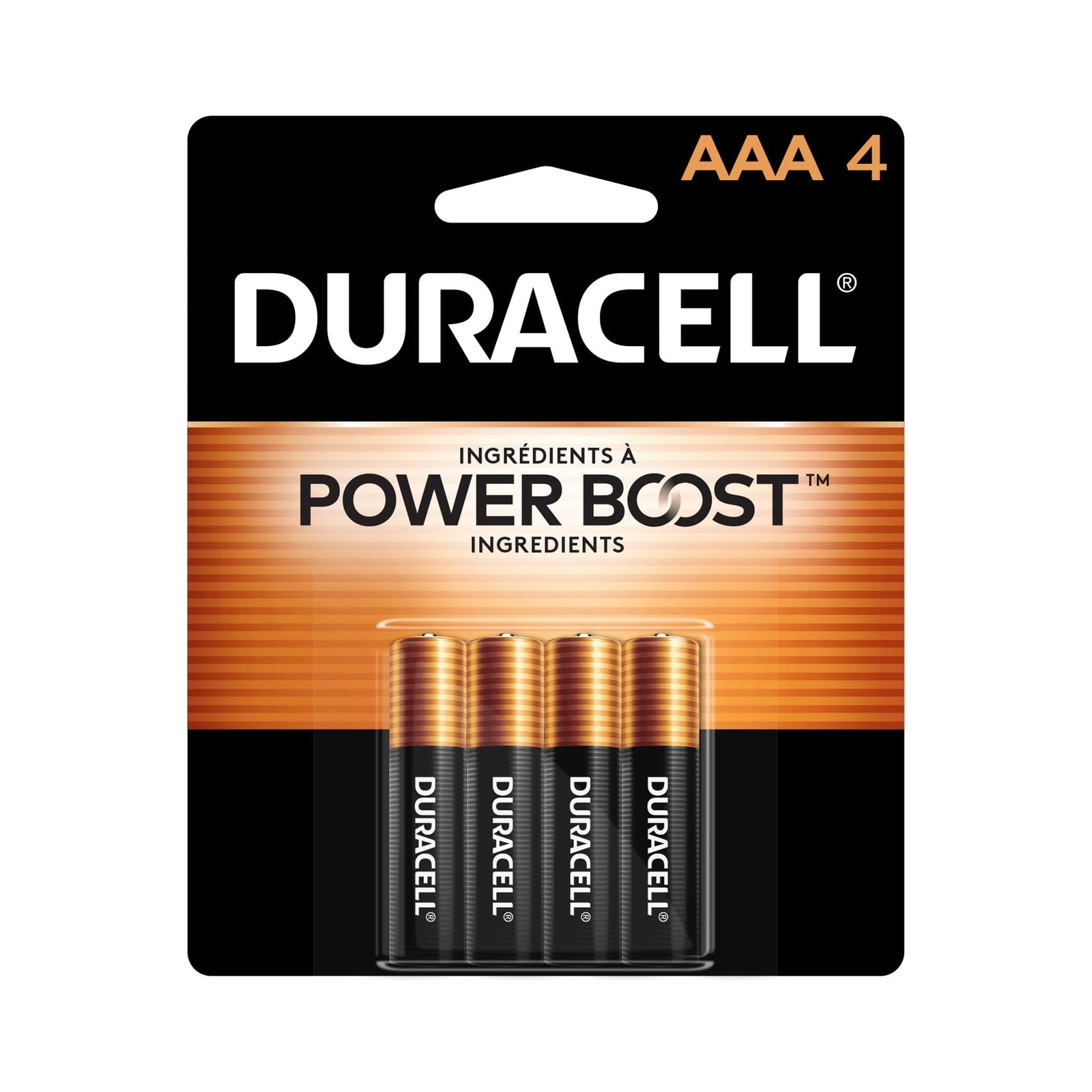 Duracell Coppertop AAA Batteries (4 Pack)