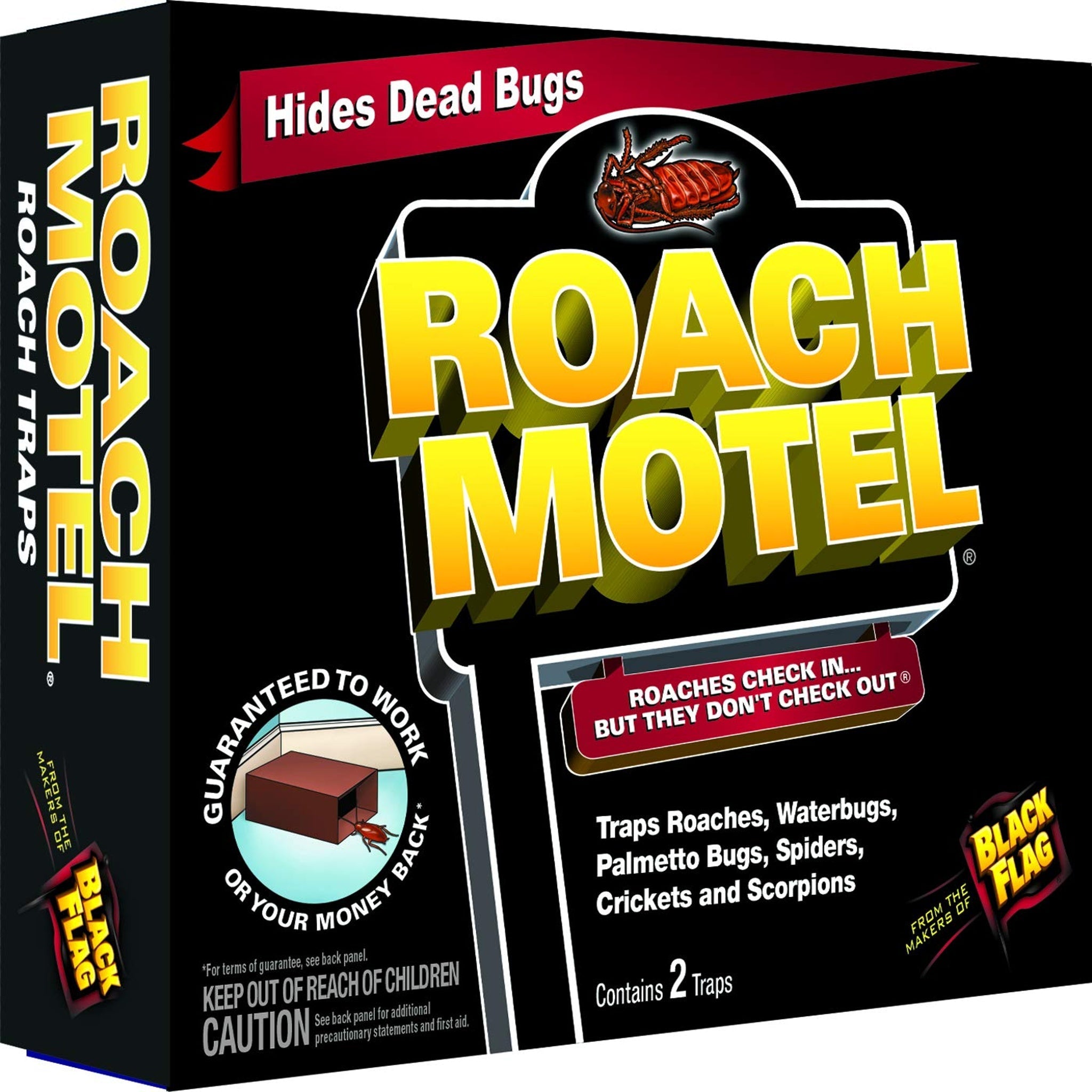 Black Flag Roach Motel Traps (2 ct)